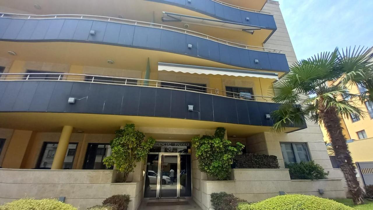 Apartamento En Urbanizacion Con Piscina En Playa De Silgar サンシェンショ エクステリア 写真
