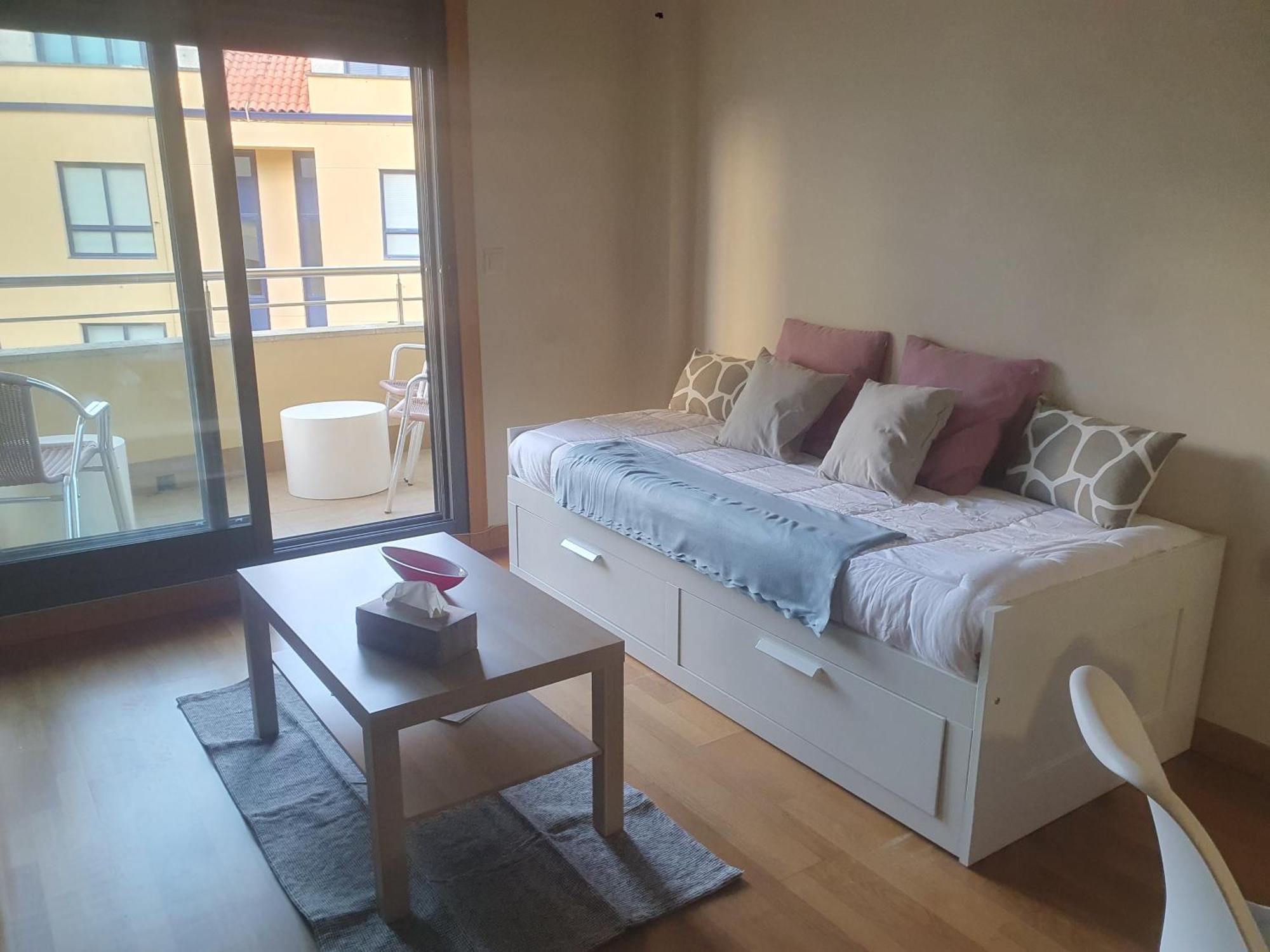 Apartamento En Urbanizacion Con Piscina En Playa De Silgar サンシェンショ エクステリア 写真