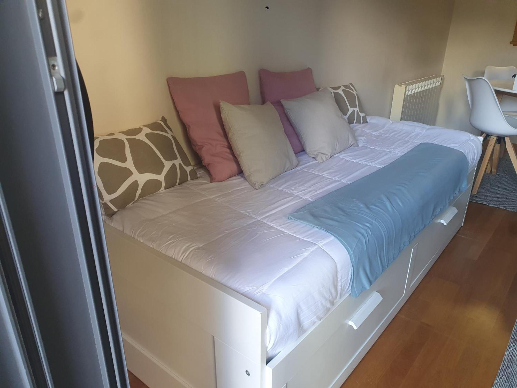Apartamento En Urbanizacion Con Piscina En Playa De Silgar サンシェンショ エクステリア 写真