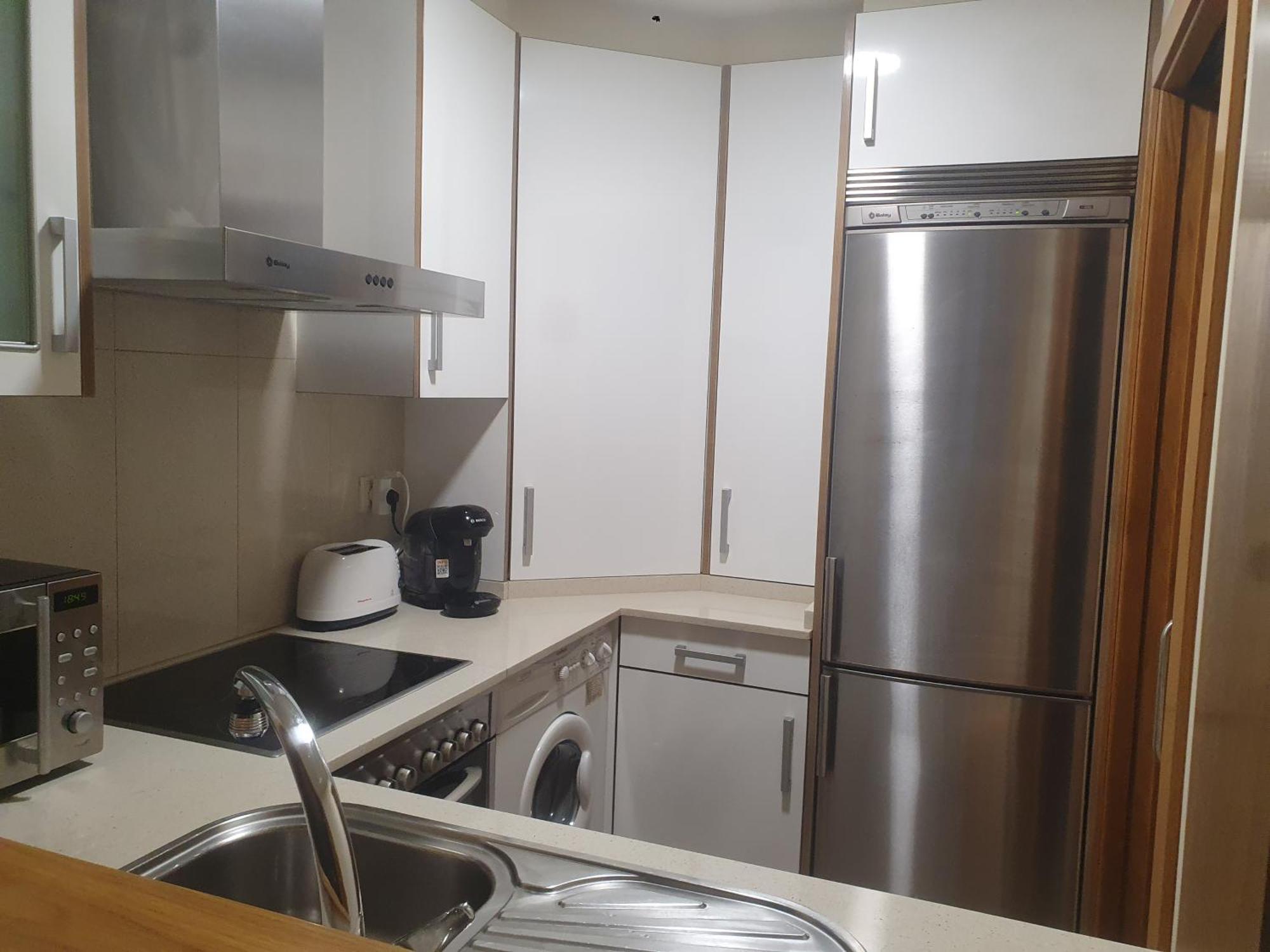 Apartamento En Urbanizacion Con Piscina En Playa De Silgar サンシェンショ エクステリア 写真